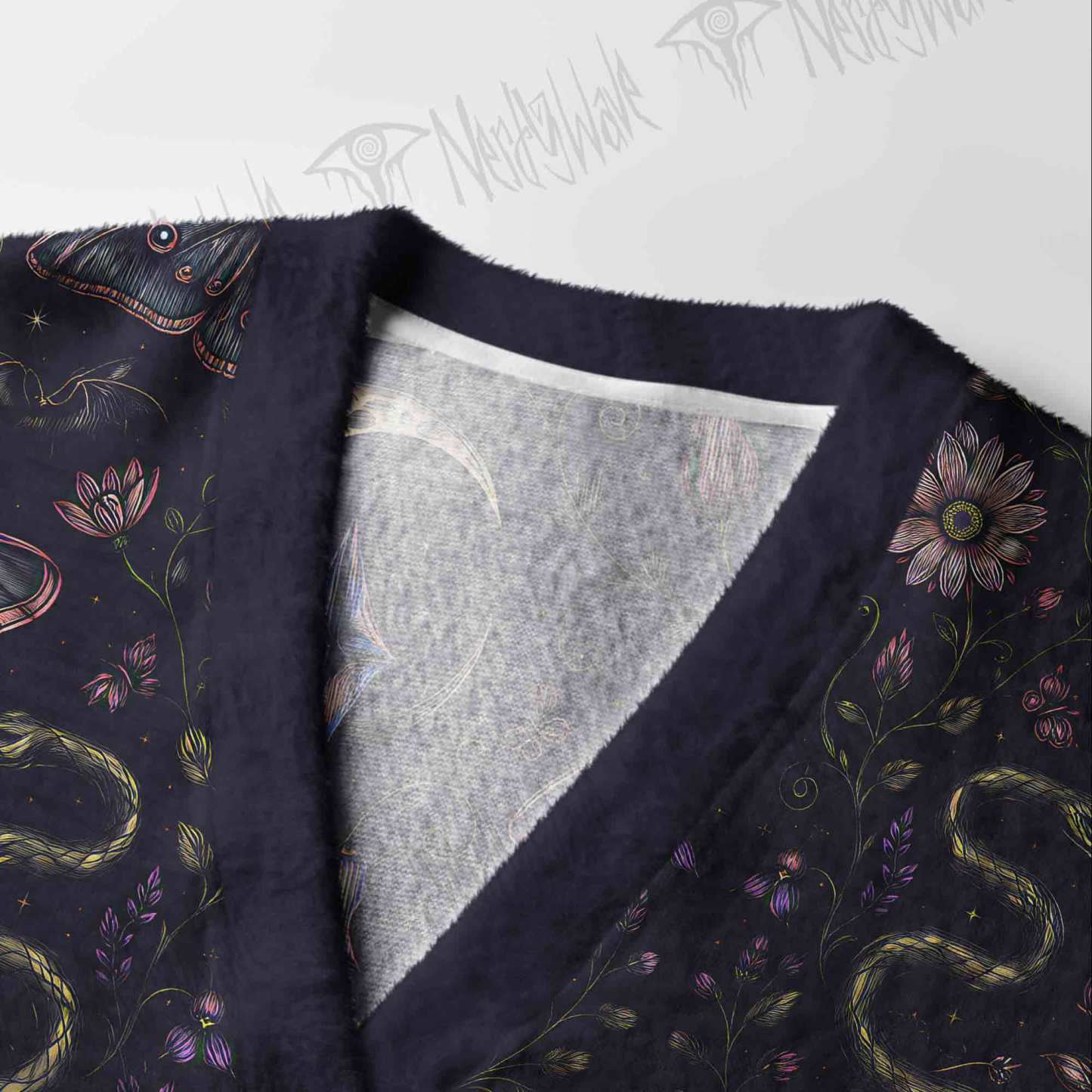 Moth and Botanical Cardigan Sweater