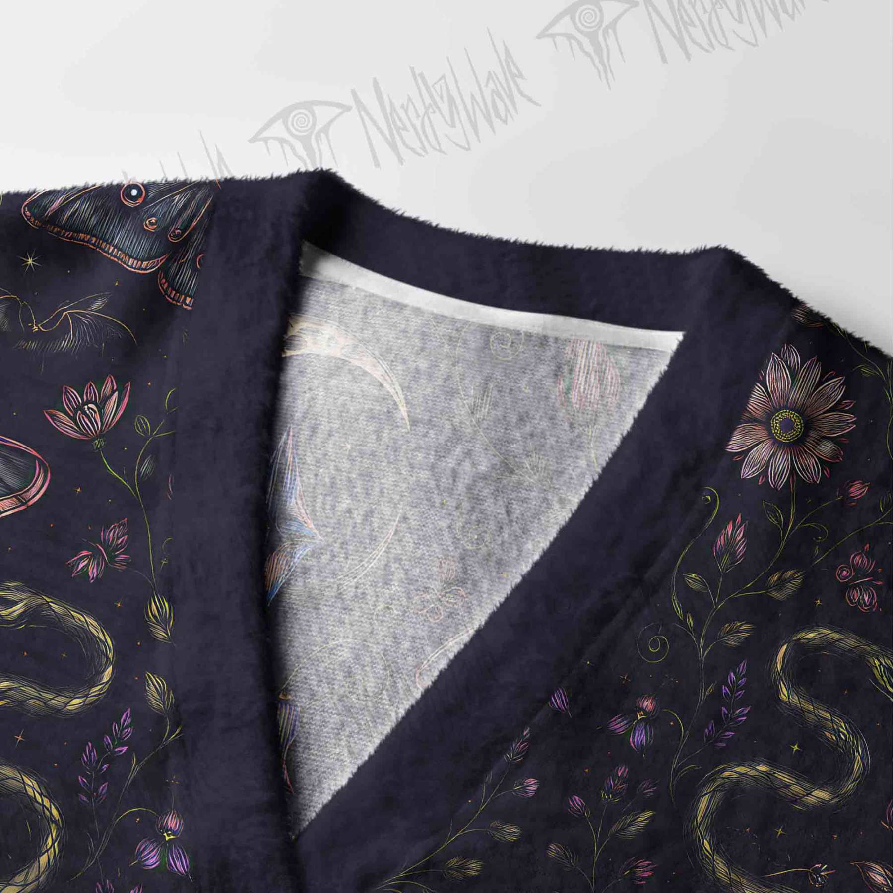 Moth and Botanical Cardigan Sweater