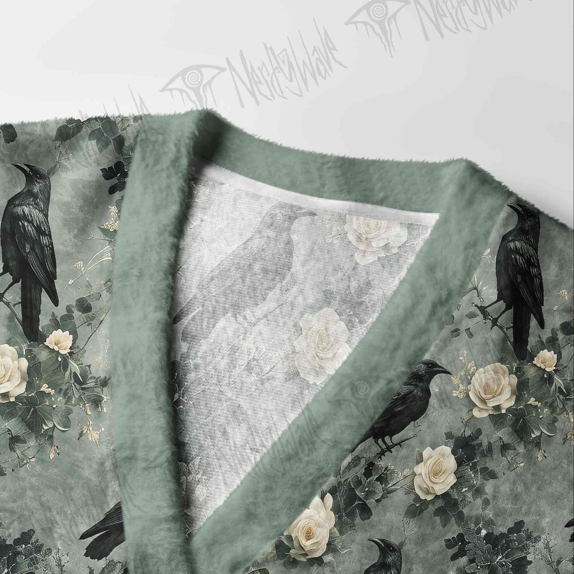 Raven's Requiem Cardigan Sweater