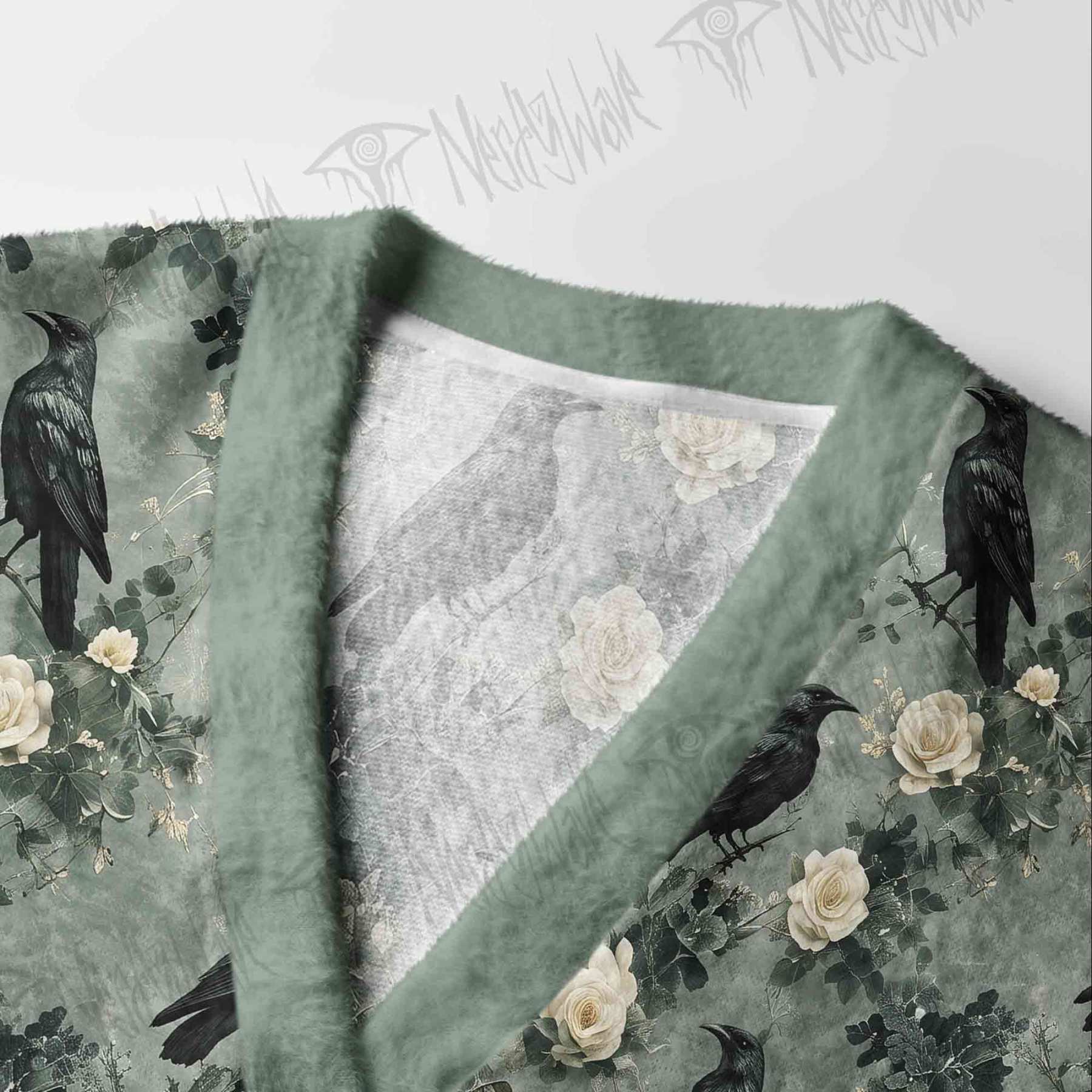 Raven's Requiem Cardigan Sweater