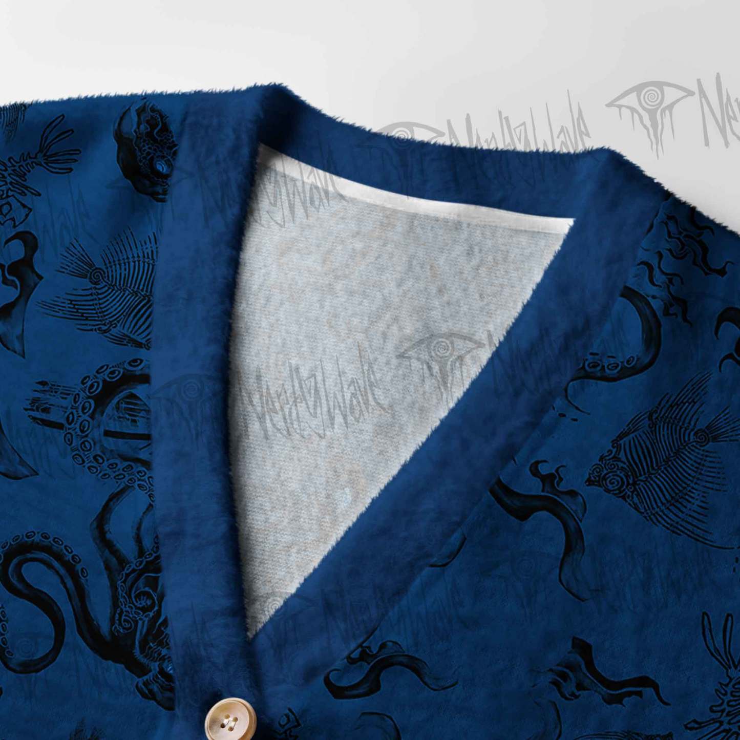 Deep Sea Monster Women's Cardigan Sweater