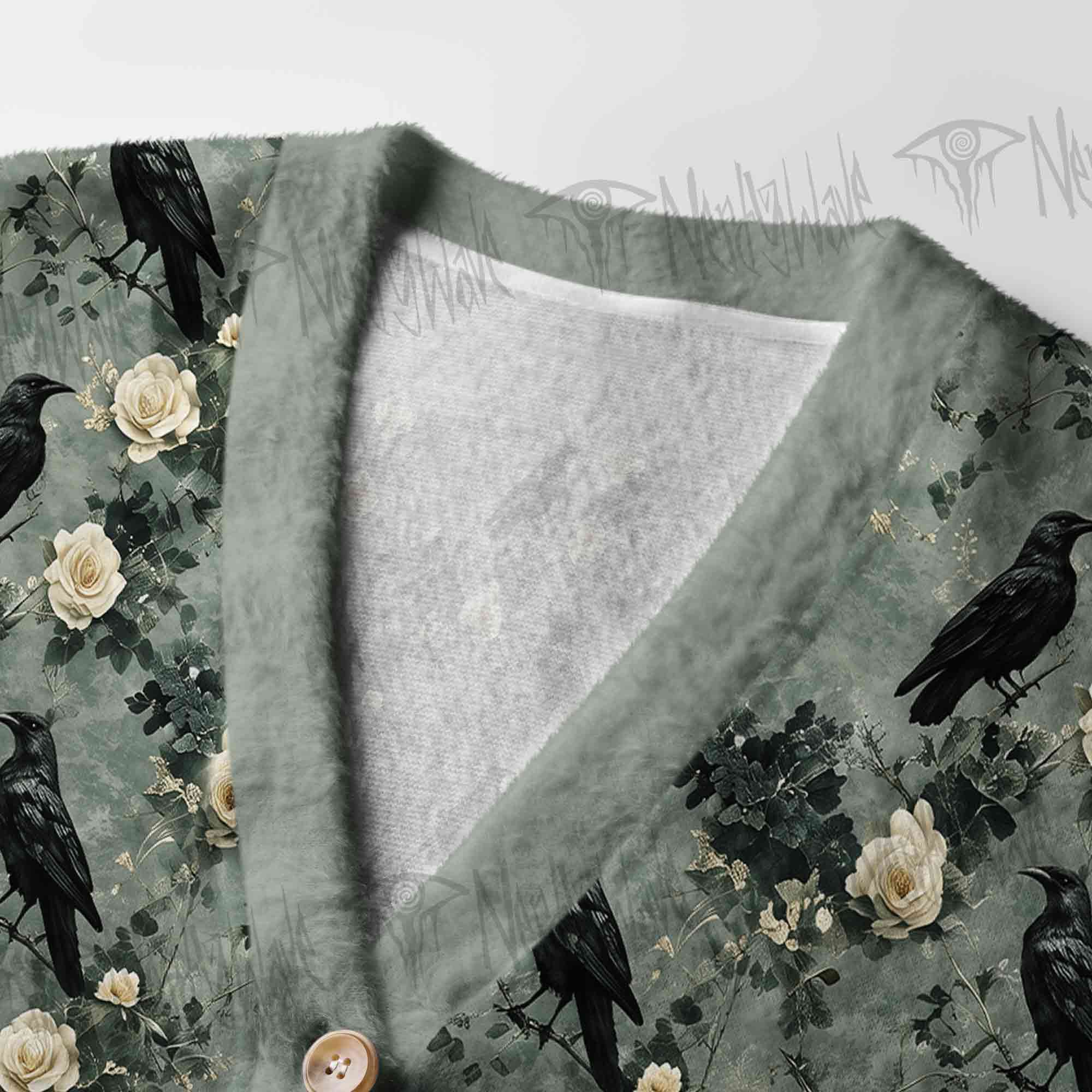 Raven's Requiem Women's Cardigan Sweater