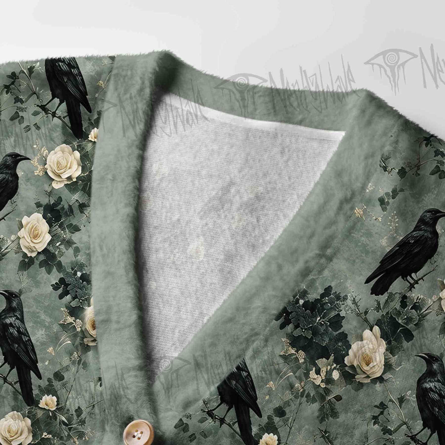 Raven's Requiem Women's Cardigan Sweater