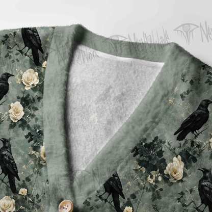 Raven's Requiem Women's Cardigan Sweater