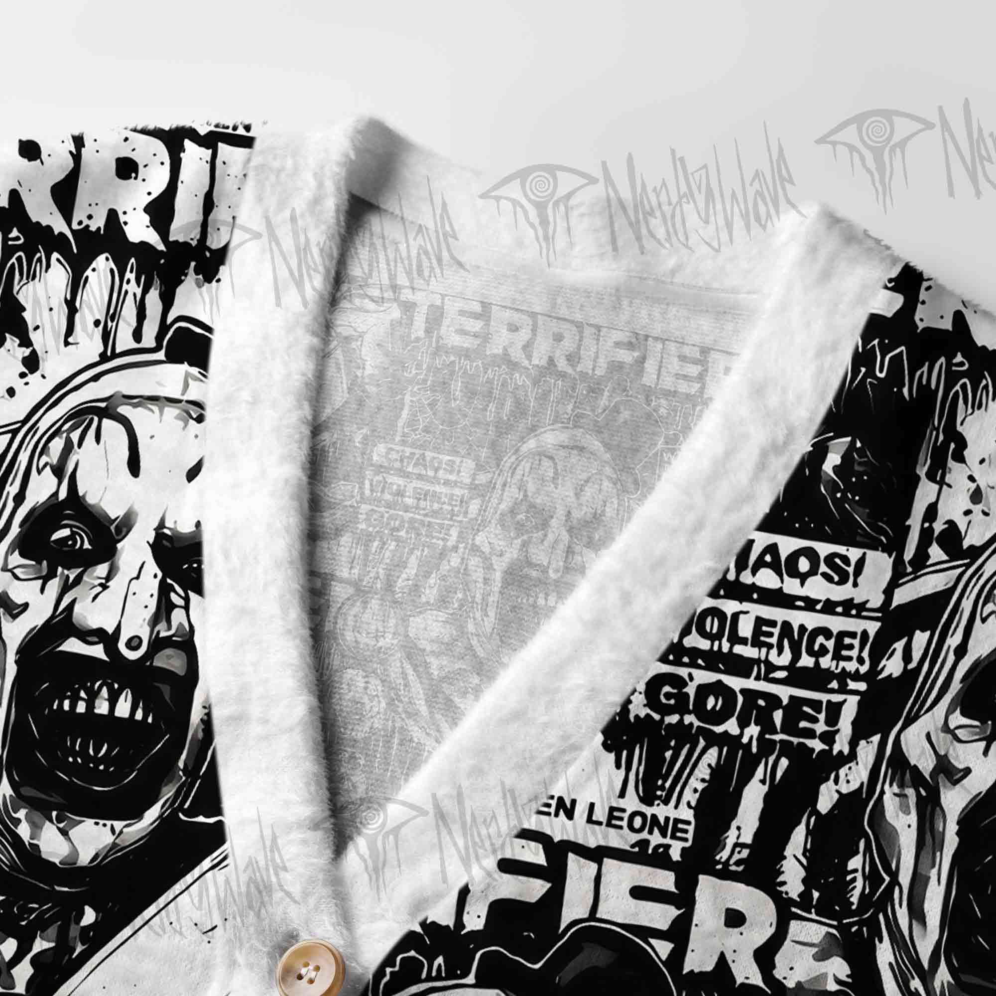Warning Women's Cardigan Sweater