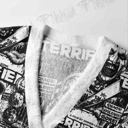 Warning Cardigan Sweater