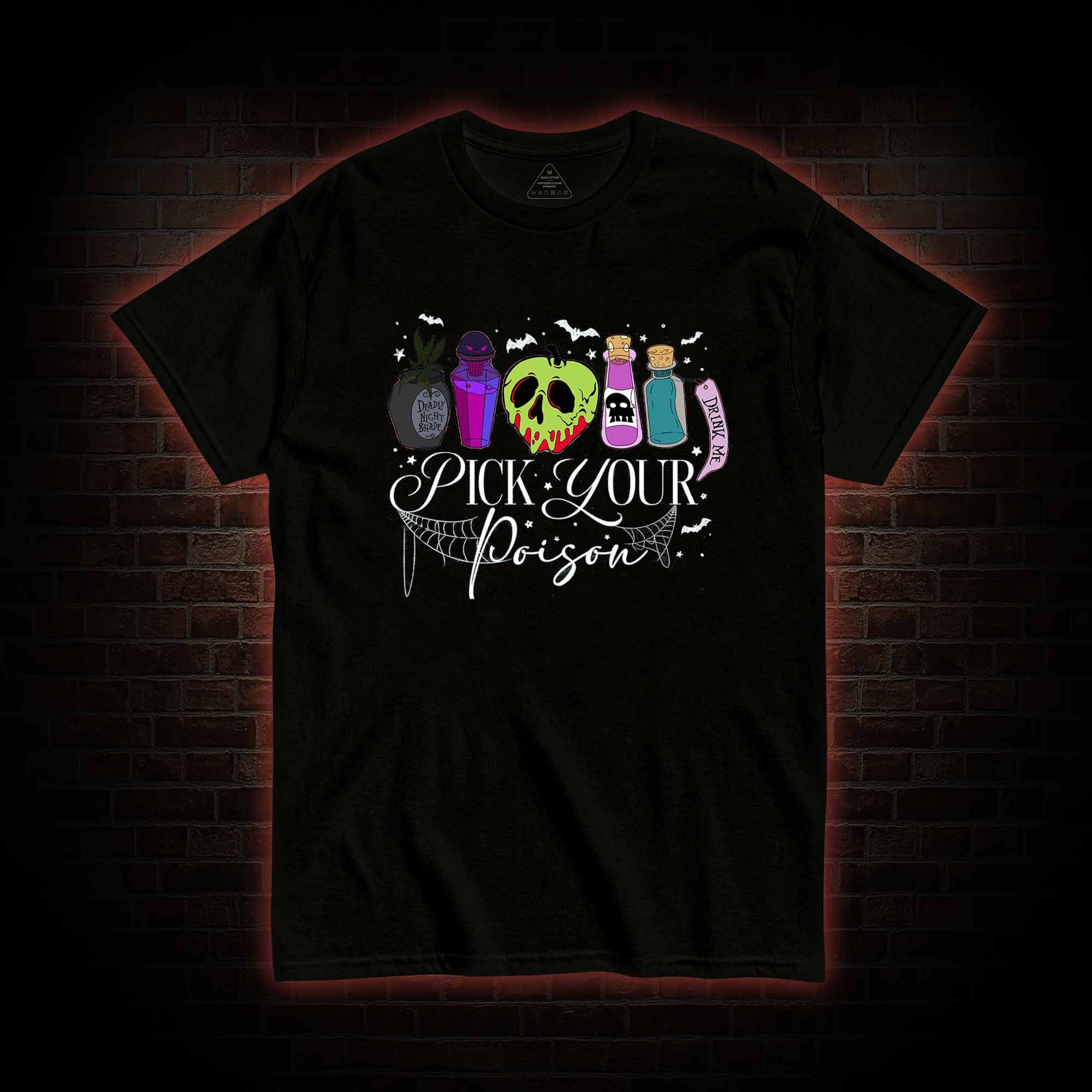 Pick Your Poison Halloween T-shirt