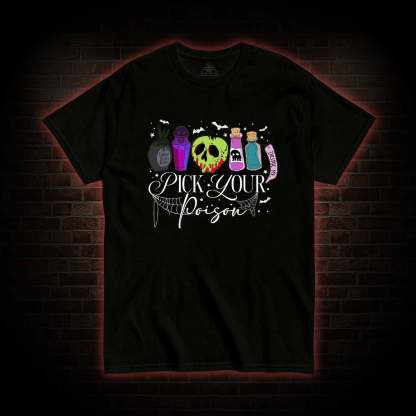 Pick Your Poison Halloween T-shirt