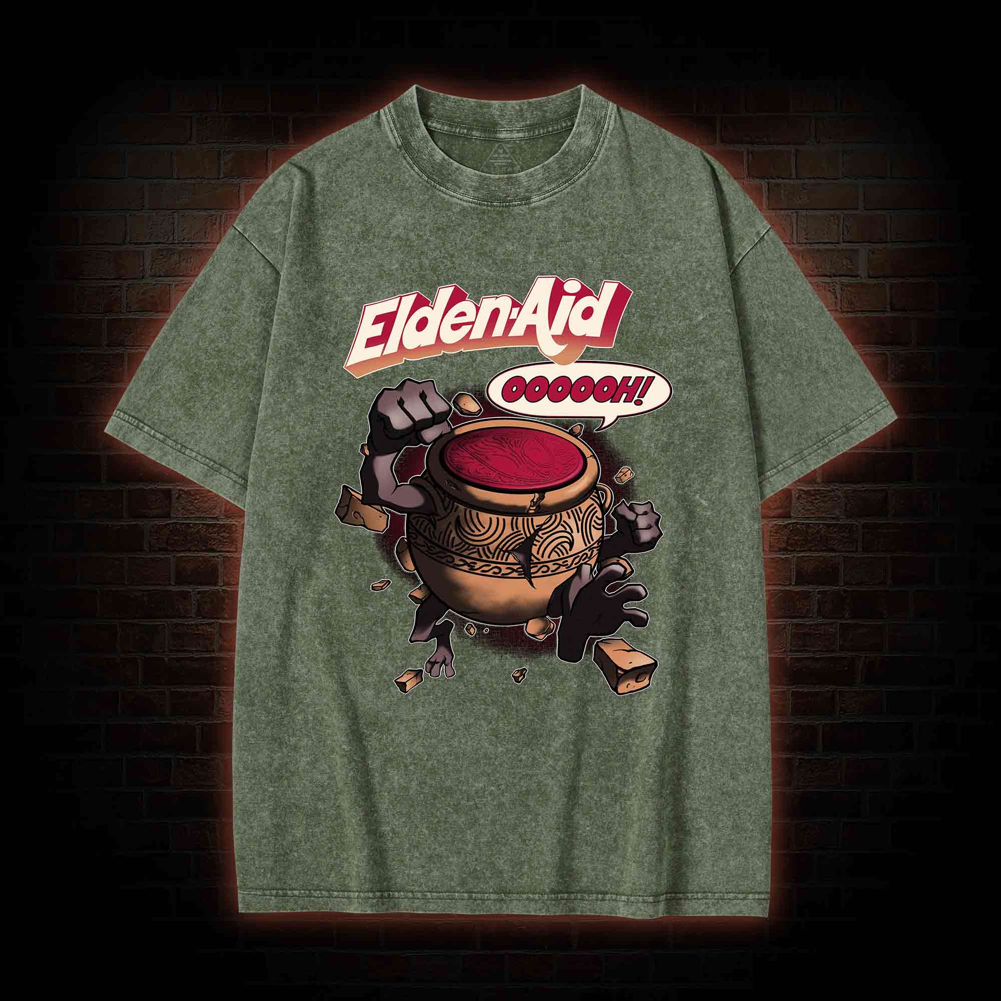 Warrior Vessel Washed T-shirt