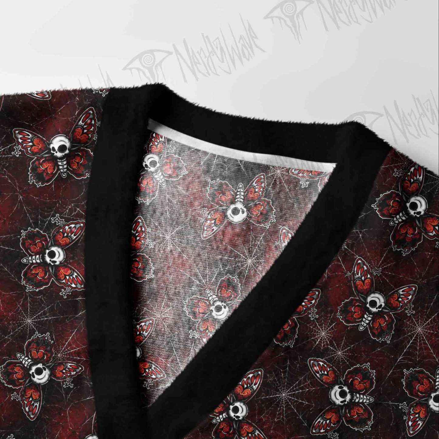 The All-Seeing Moth Cardigan Sweater