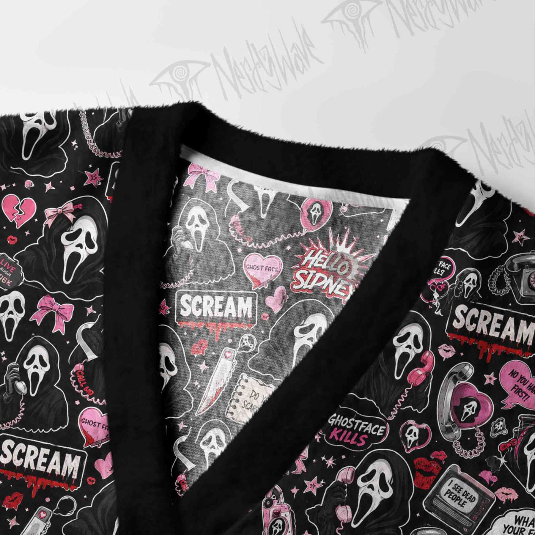 What's Your Favorite Scary Movie Cardigan Sweater