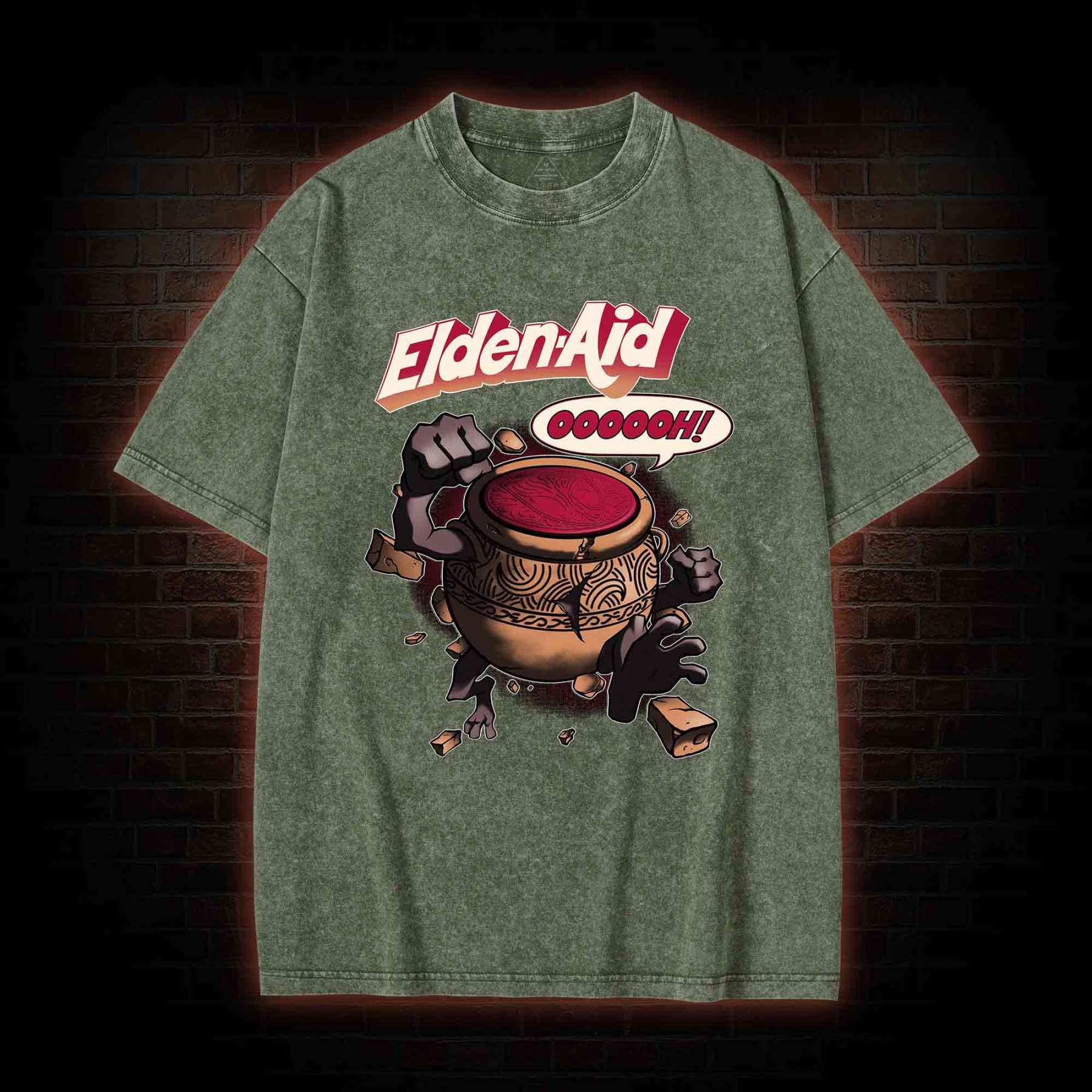 Warrior Vessel Washed T-shirt