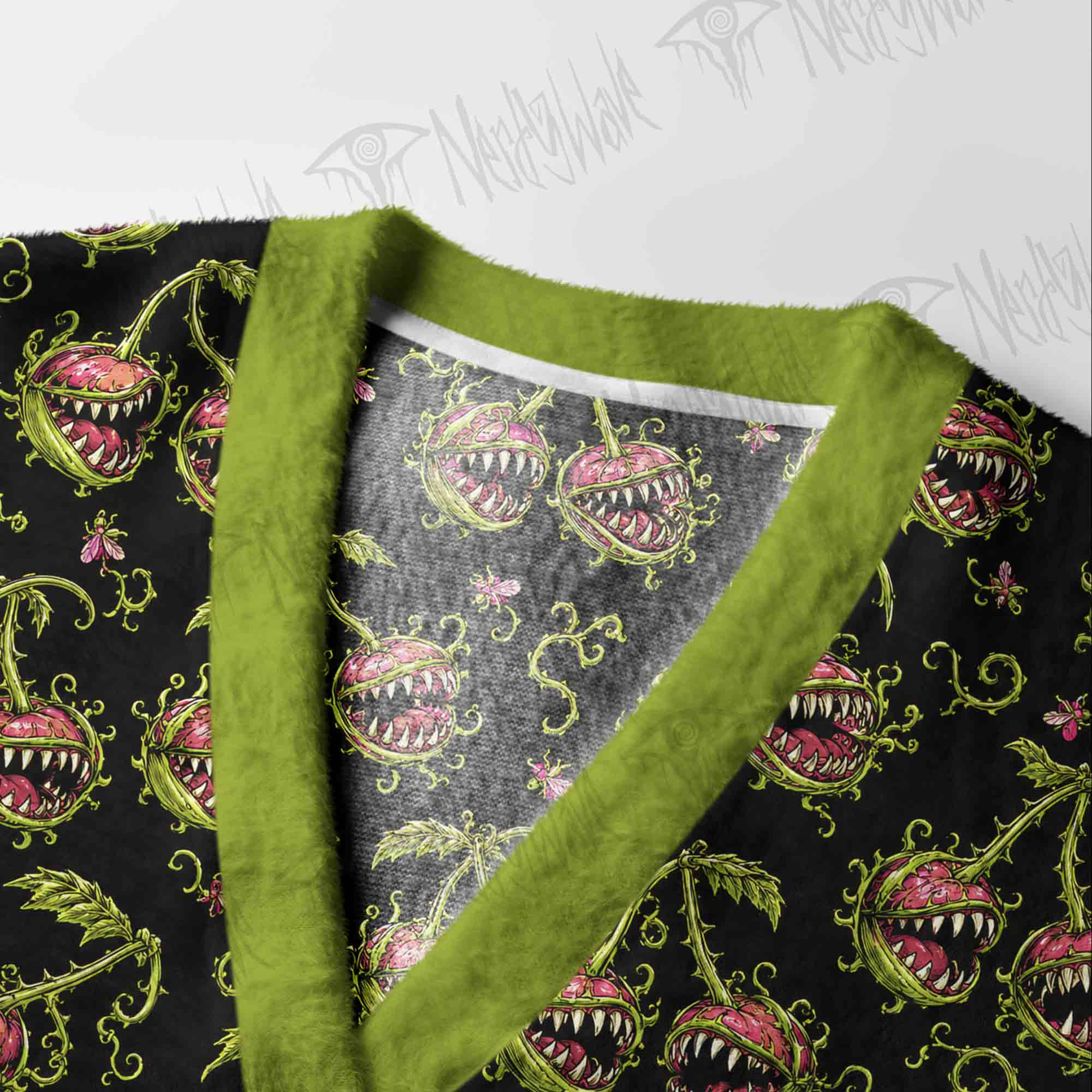 Cursed Cherry Orchard Cardigan Sweater