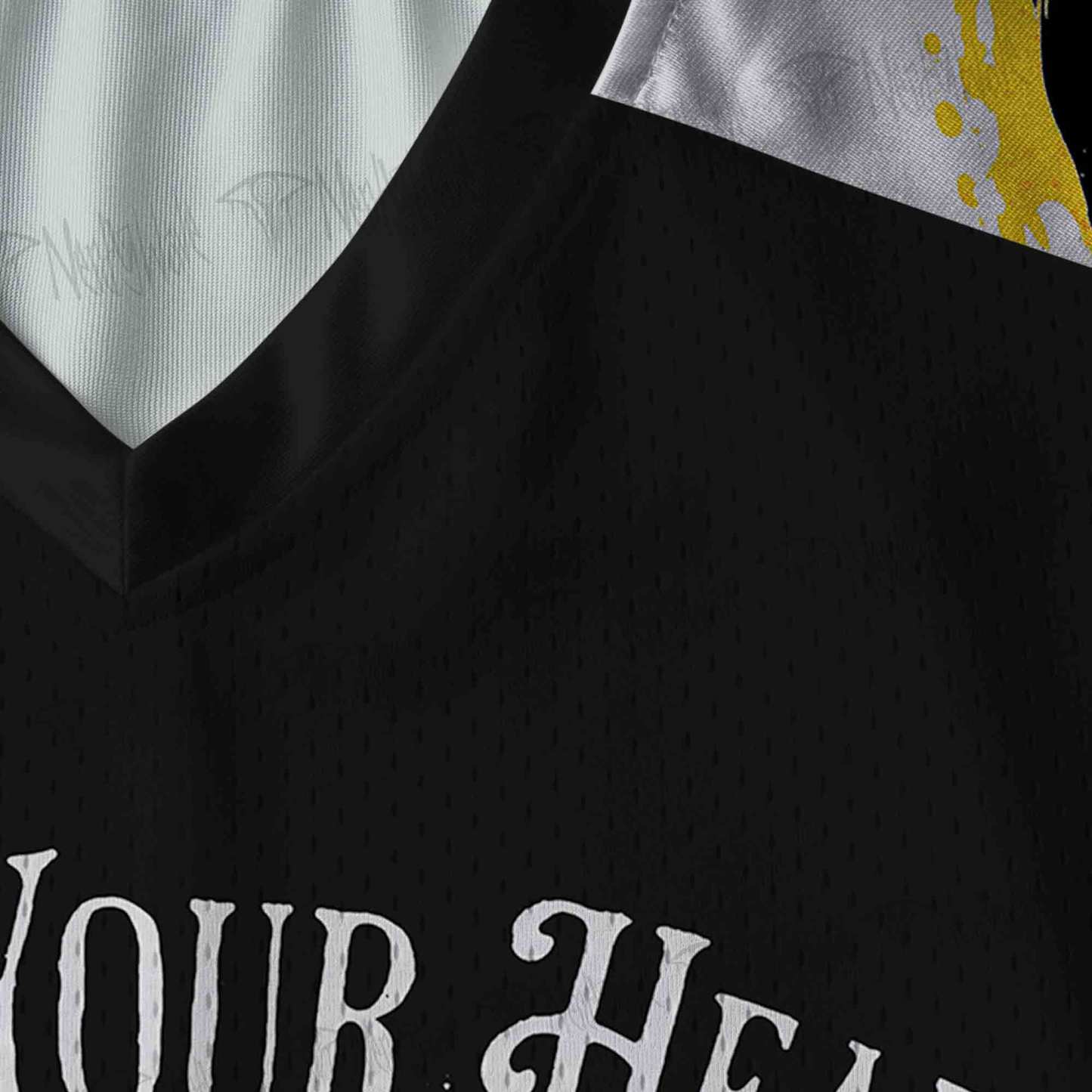 Mind Your Head V-Neck Long Sleeve Jersey