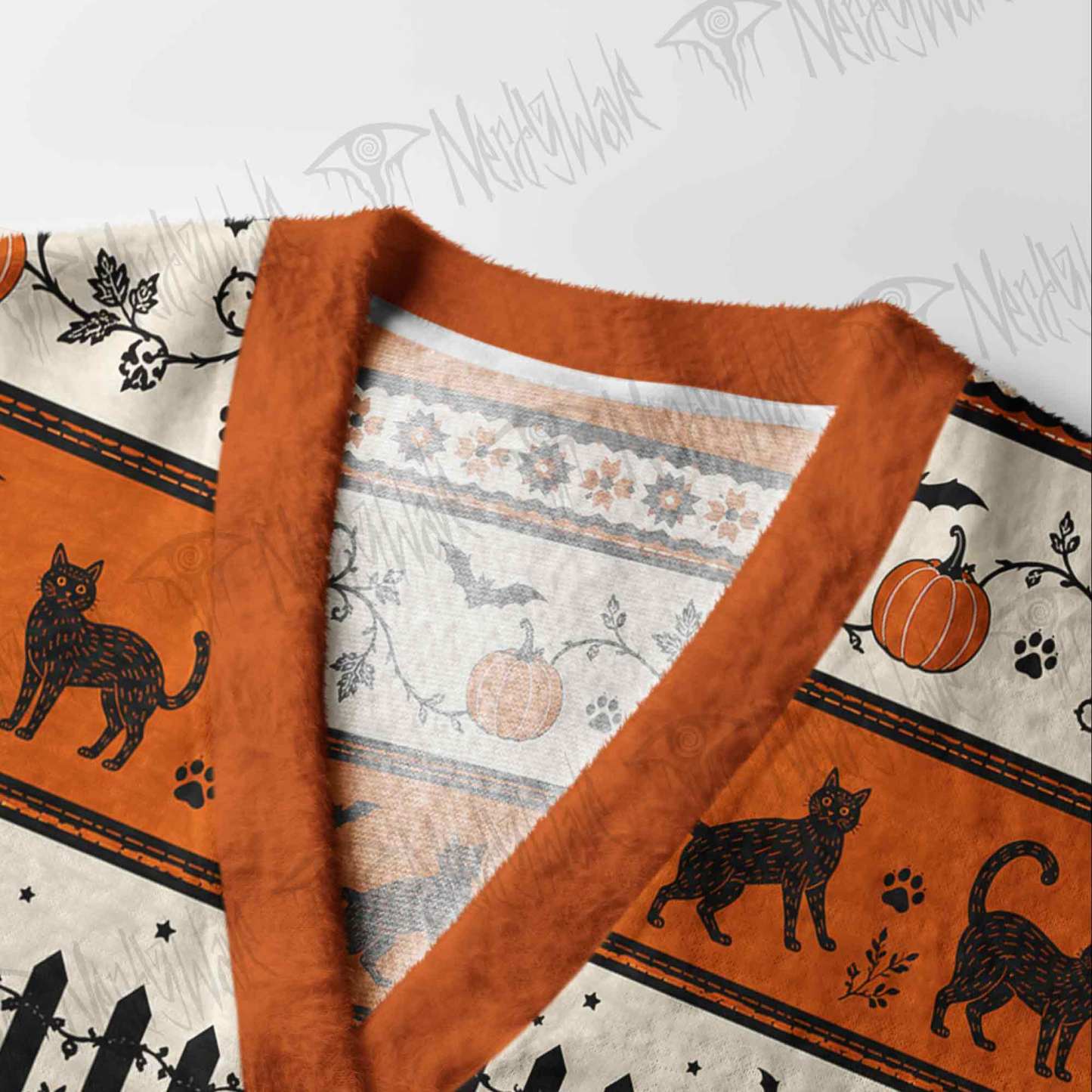 Graveyard Kitty Party Cardigan Sweater