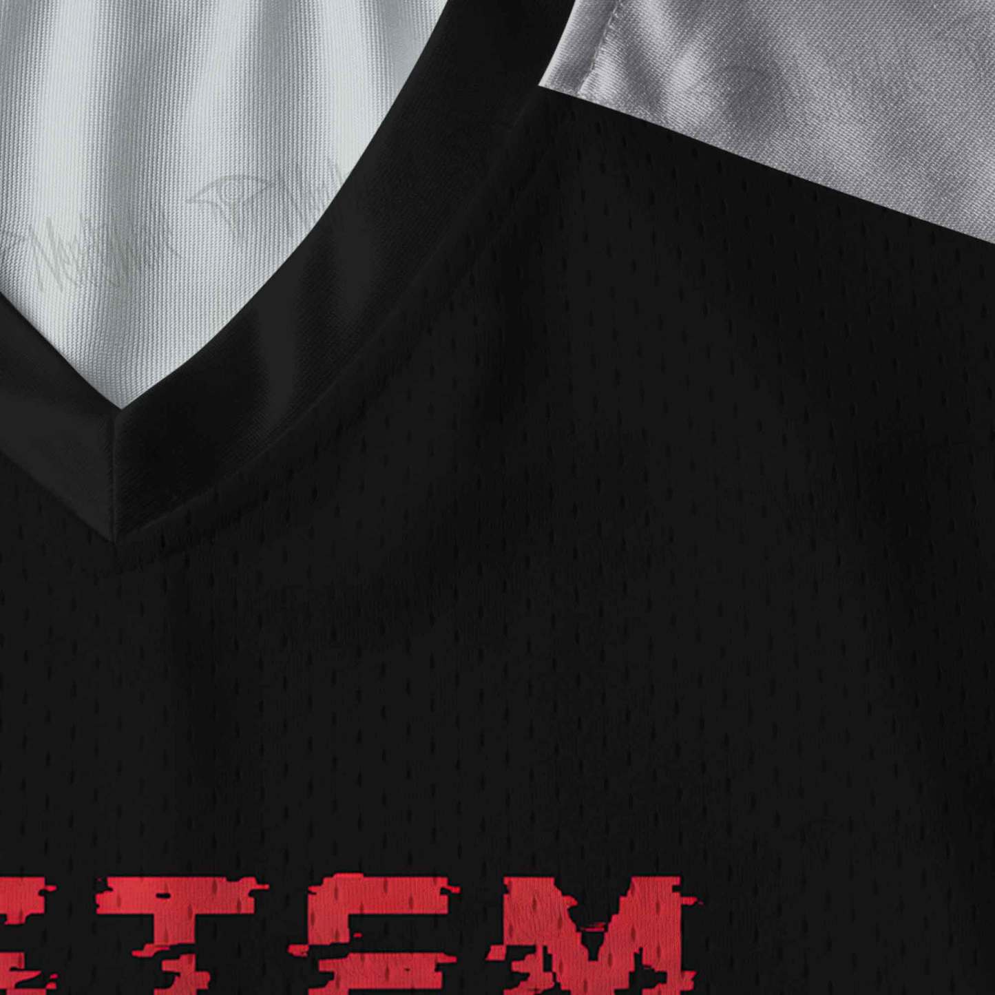 System Damage V-Neck Long Sleeve Jersey