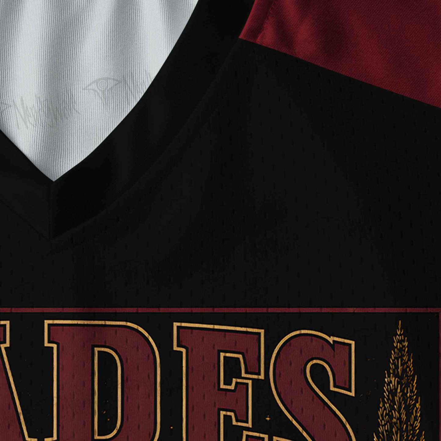 Hades Greek mythology V-Neck Long Sleeve Jersey