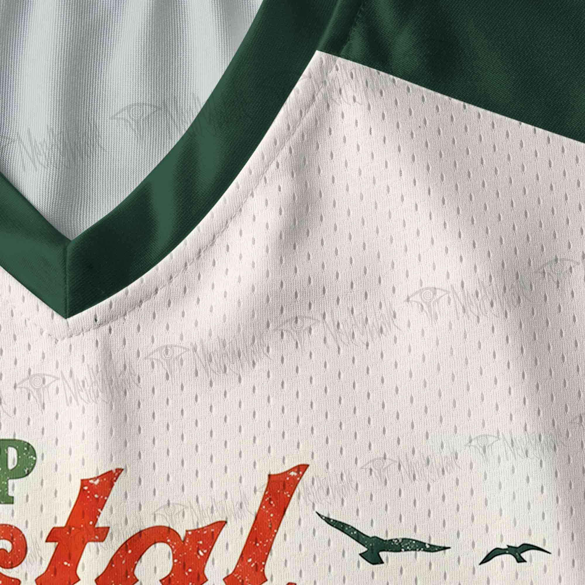 Summer 1980 V-Neck Long Sleeve Jersey
