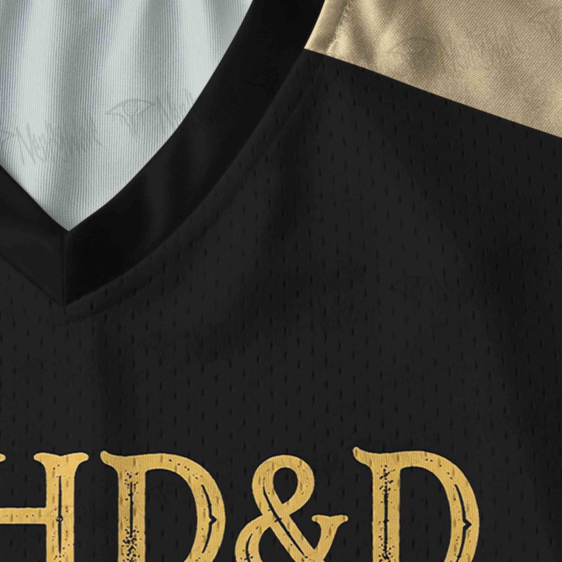ADHD&D V-Neck Long Sleeve Jersey