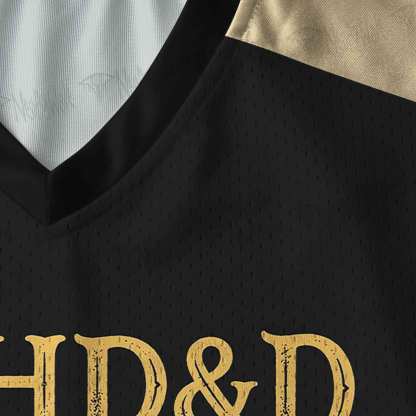 ADHD&D V-Neck Long Sleeve Jersey