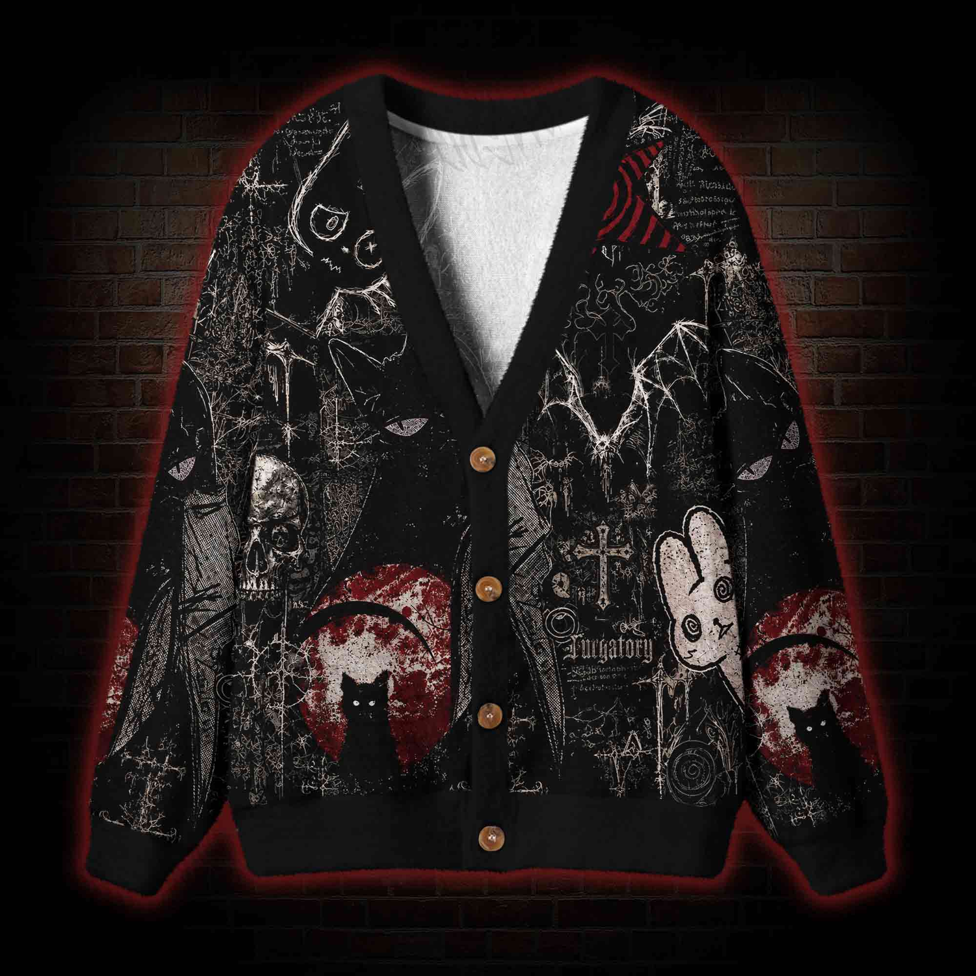 Welcome to Purgatory Cardigan Sweater