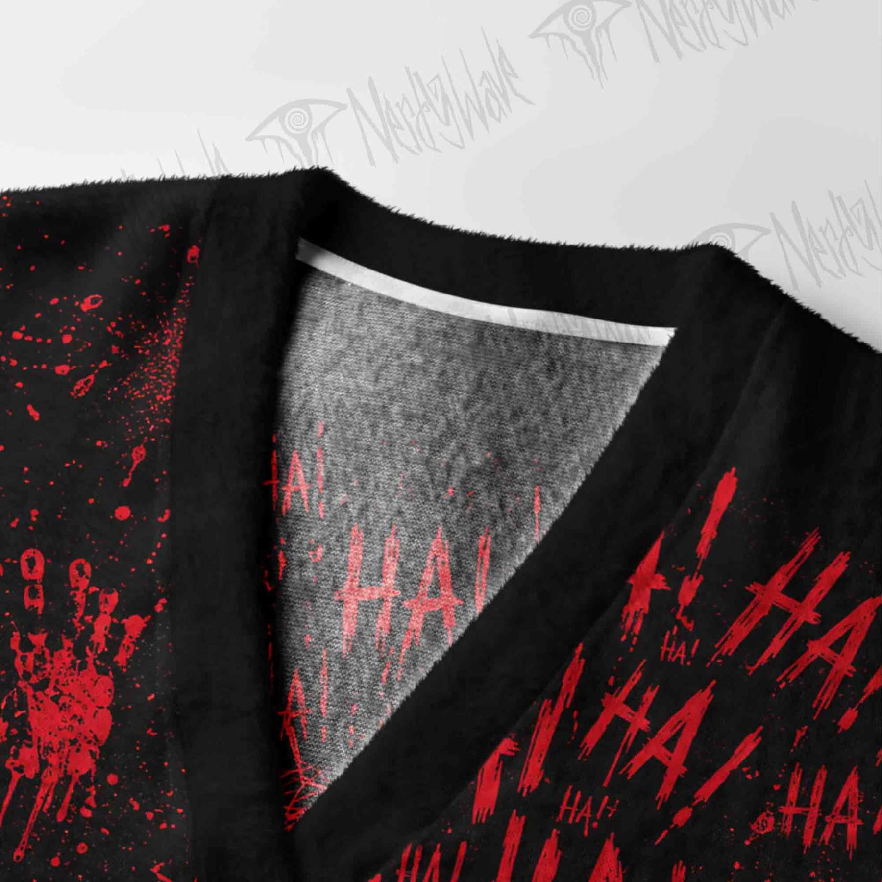 Mad Laugh Cardigan Sweater