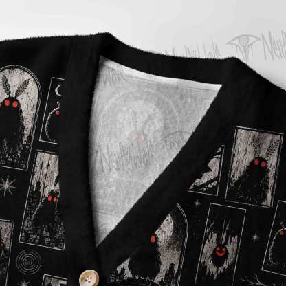 Shadows of Mothman Women's Cardigan Sweater
