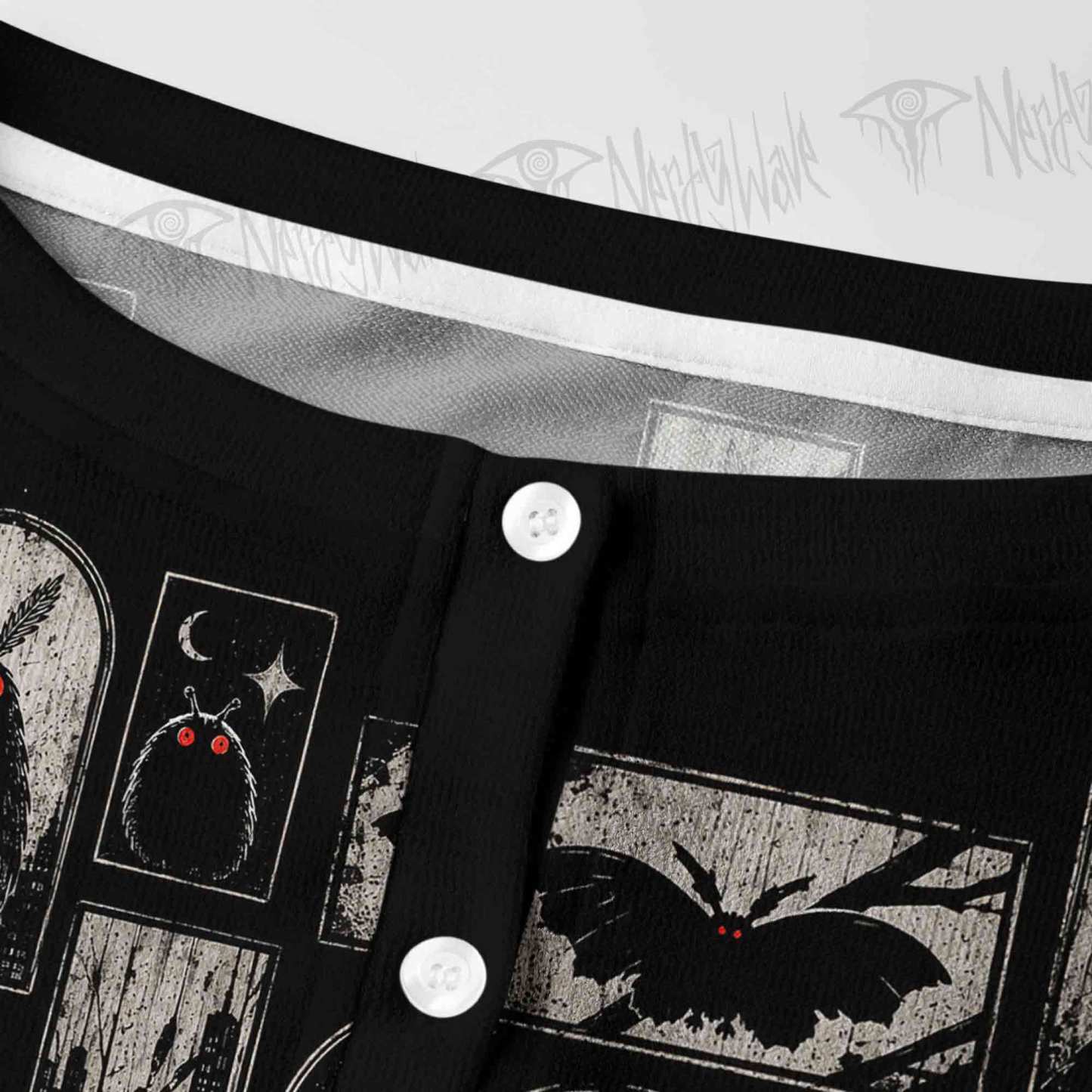 Shadows of Mothman Light Weight Cardigan Sweater