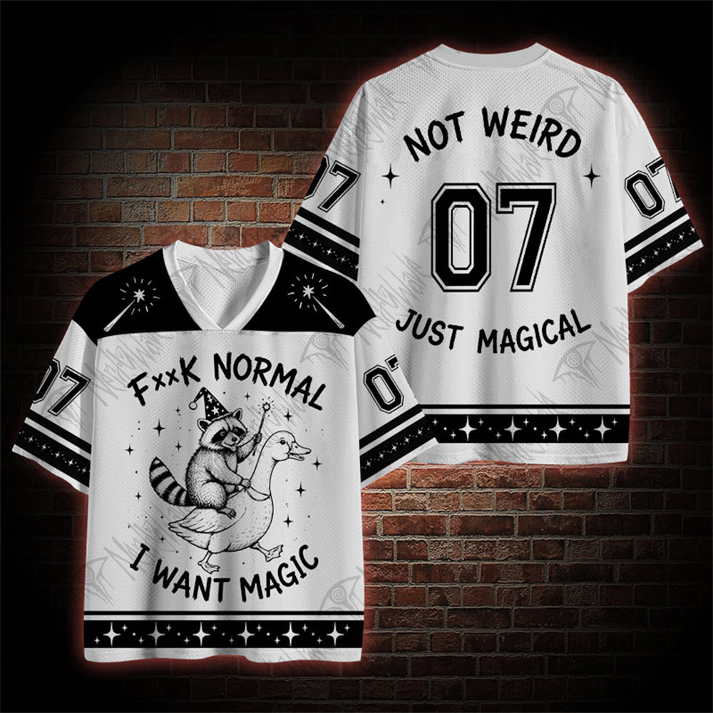 Fxxk Normal I Want Magic Mesh Jersey