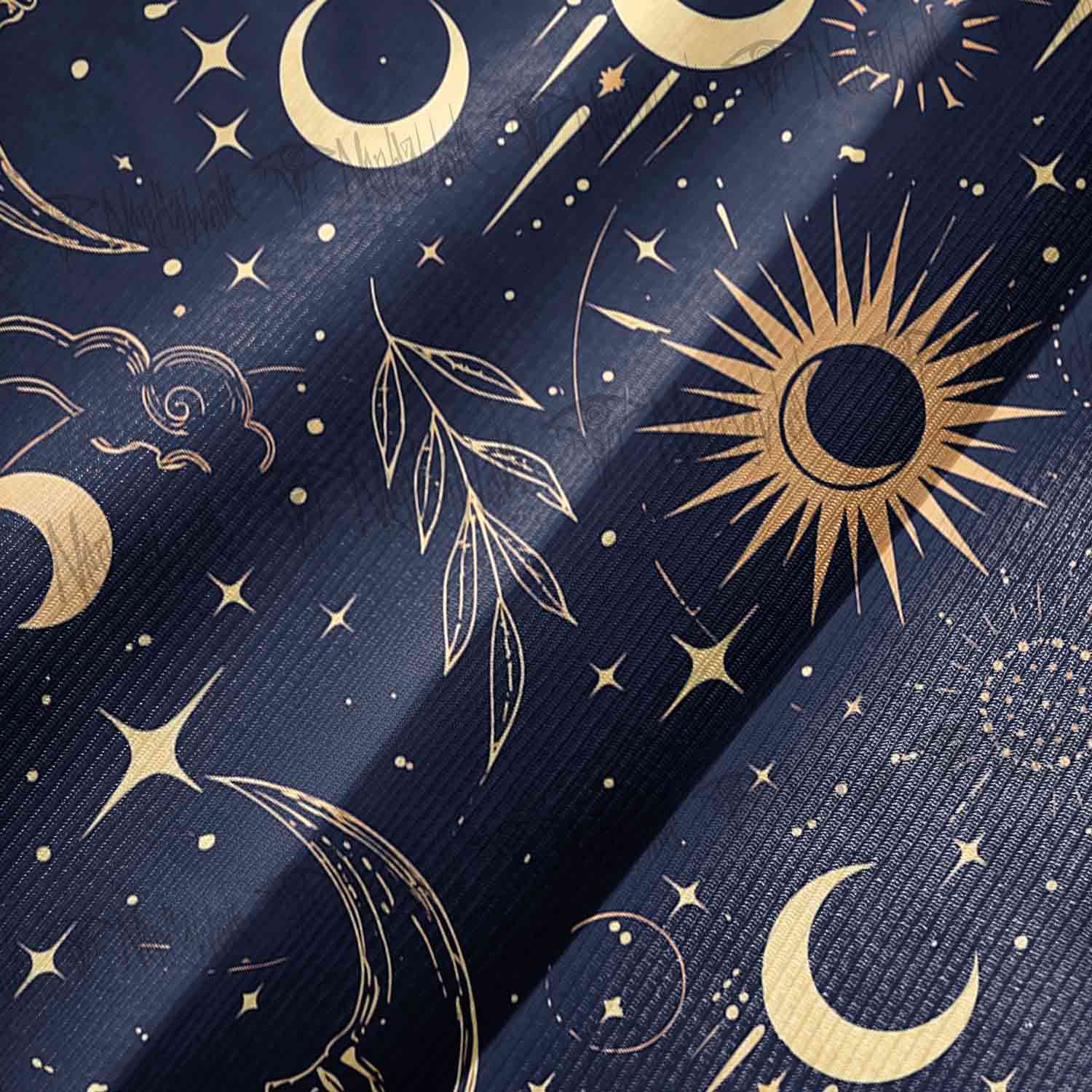 Celestial Aesthetic Bell-sleeve Handkerchief-hem Dress