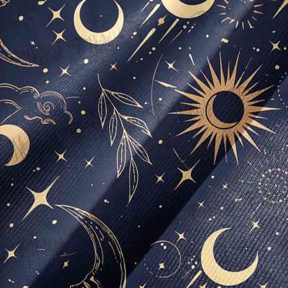 Celestial Aesthetic Bell-sleeve Handkerchief-hem Dress