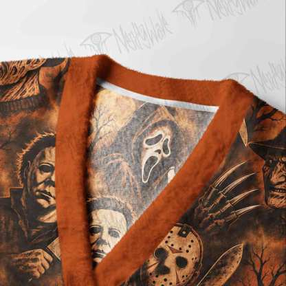 Midnight Slashers Cardigan Sweater