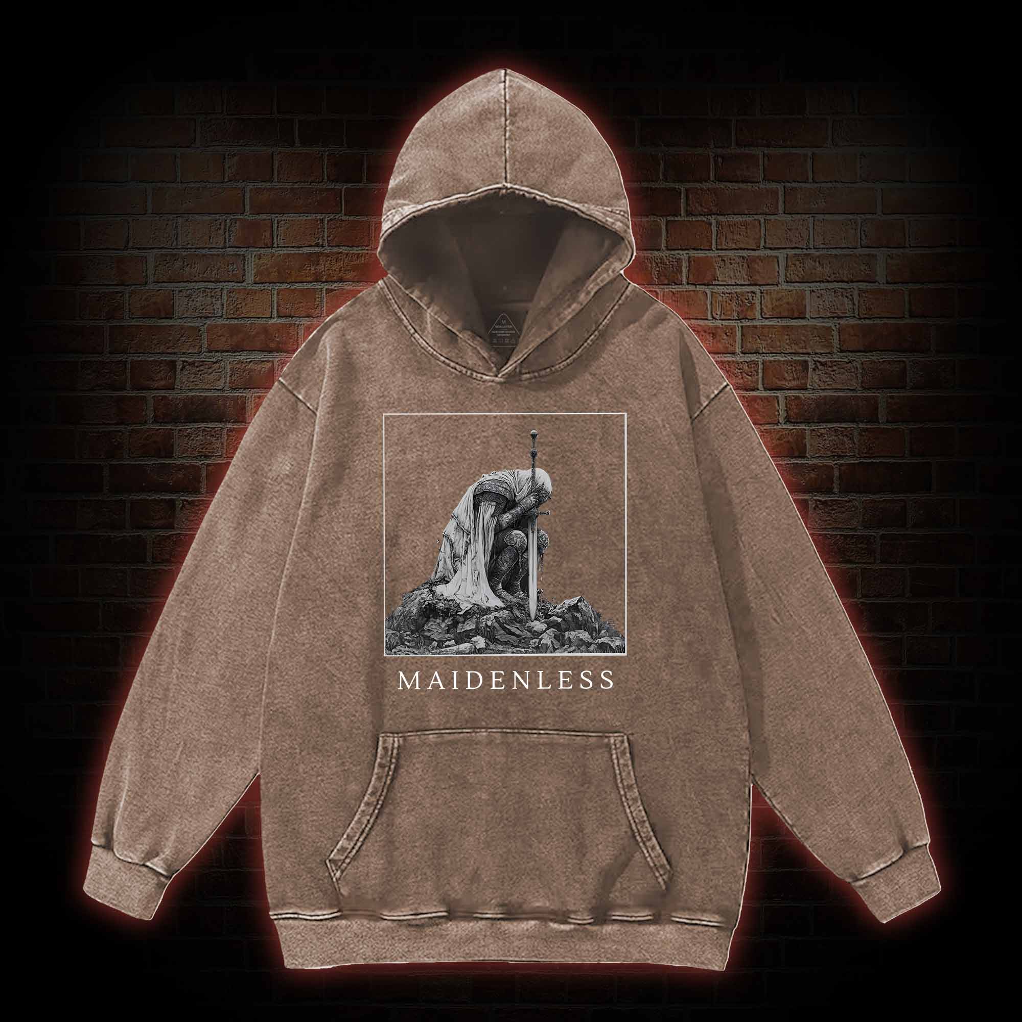Maidenless Washed Hoodie
