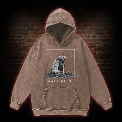 Maidenless Washed Hoodie