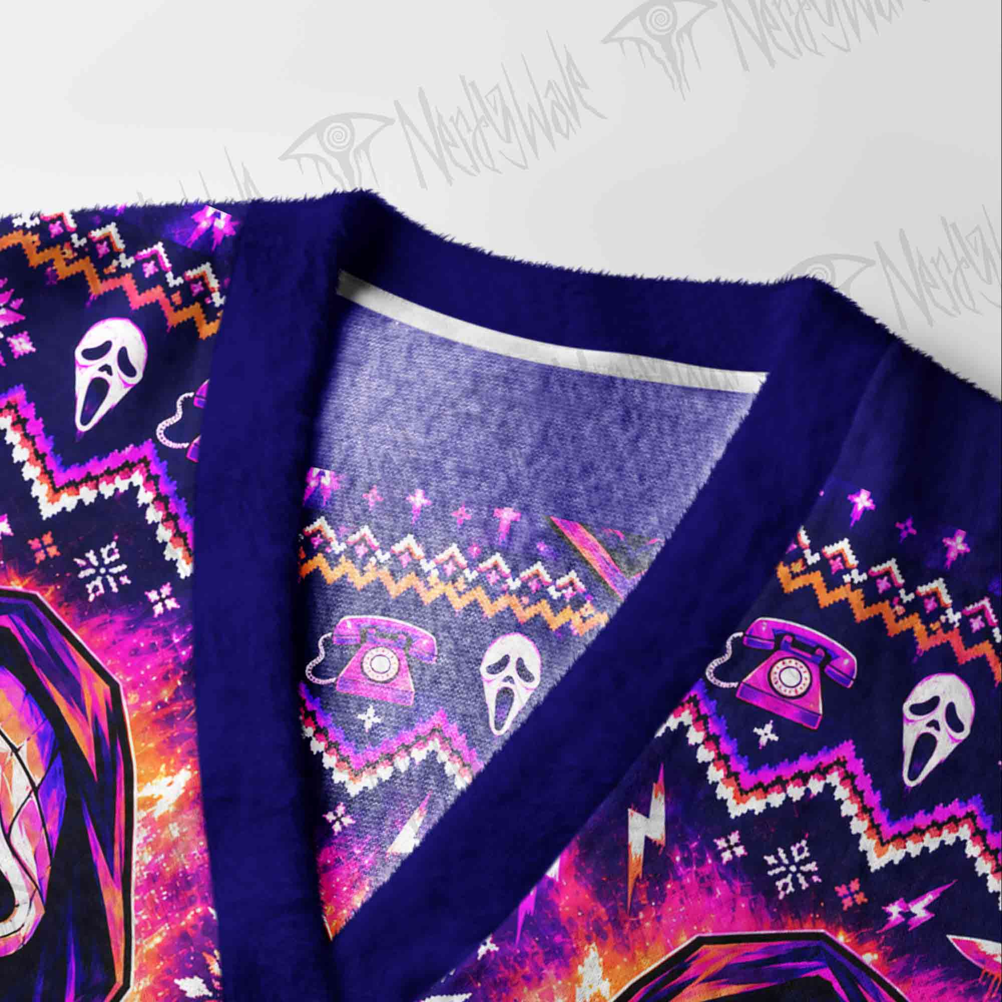 What's Your Favorite Scary Movie Cardigan Sweater