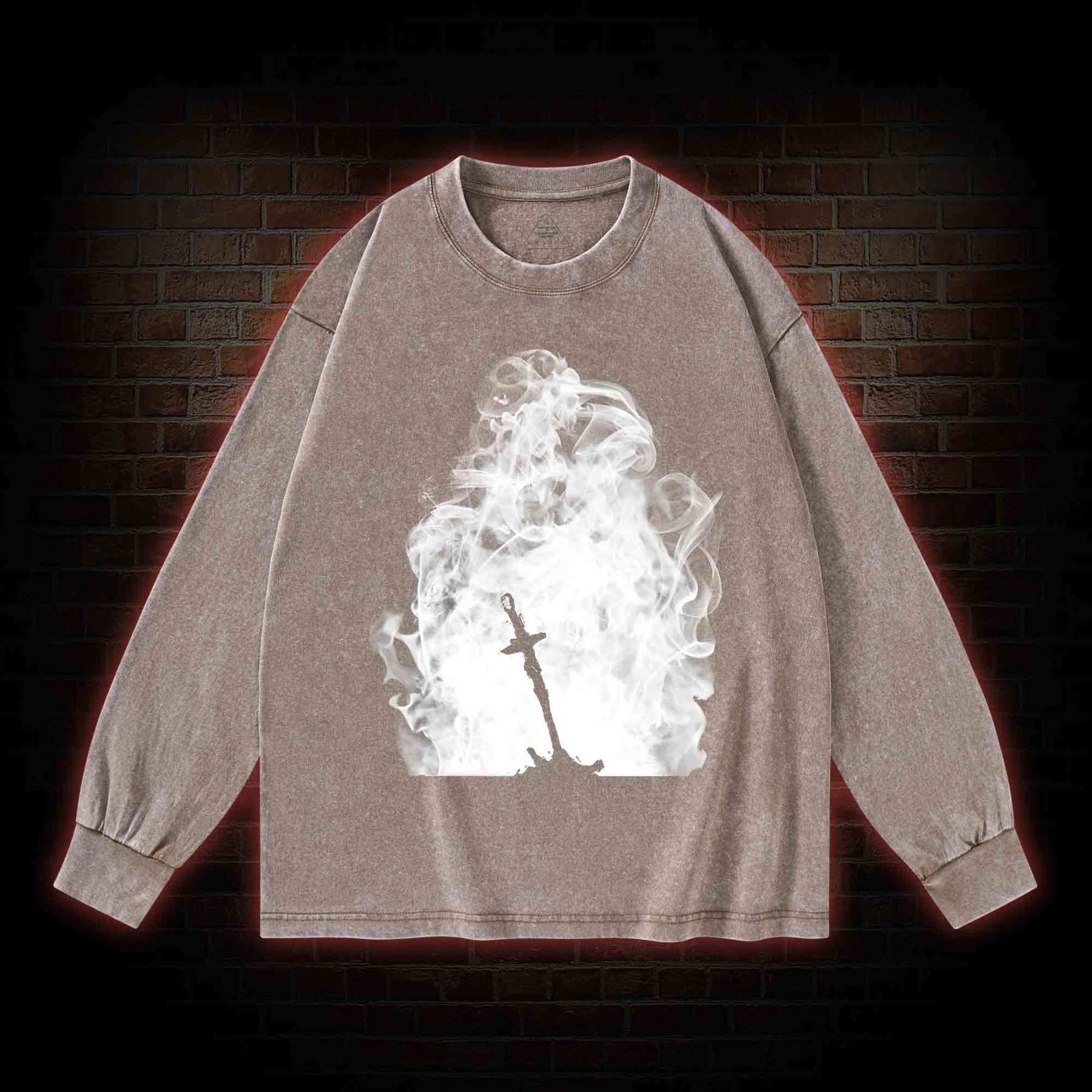 The First Flame Washed Long-Sleeve T-shirt