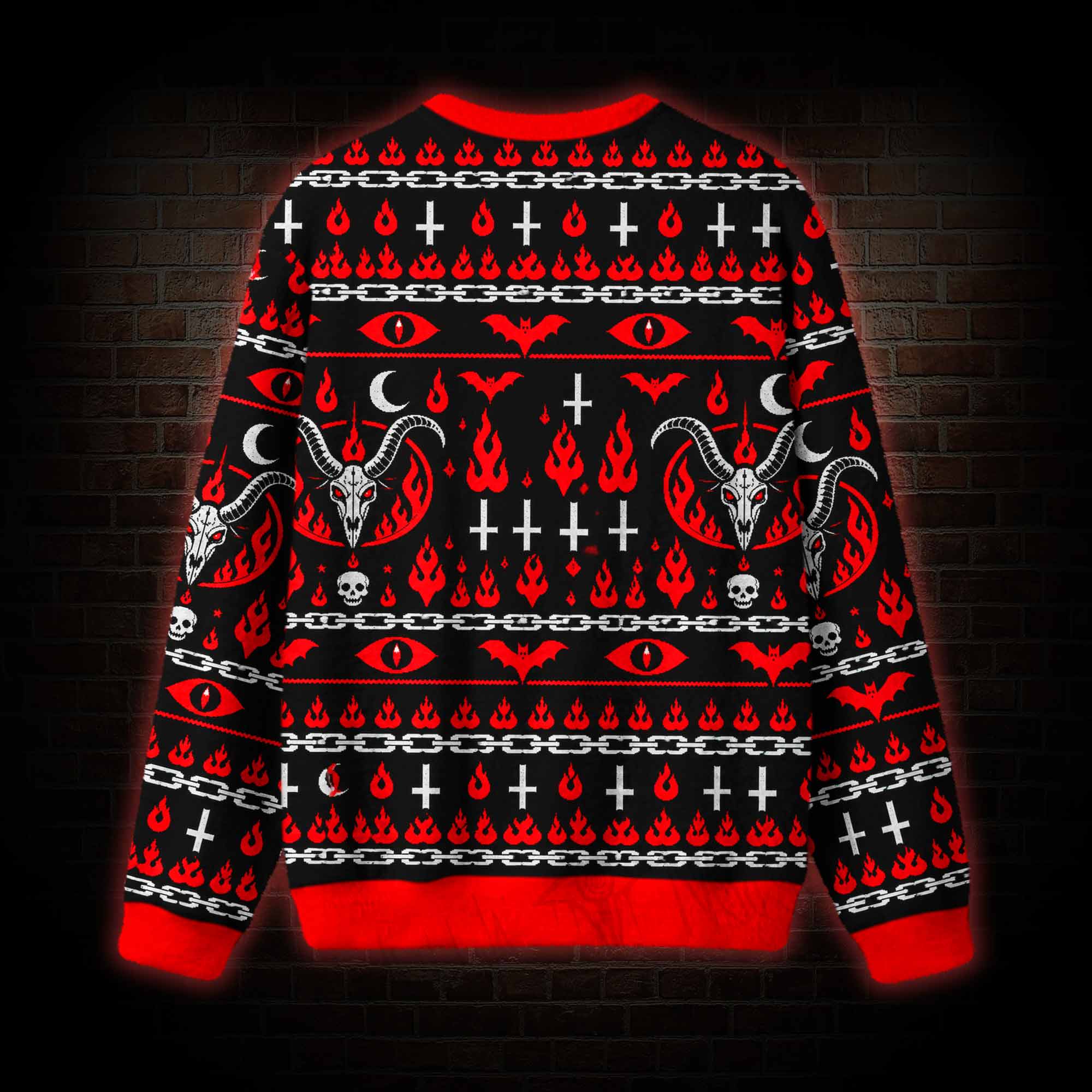 Unholy Night Ugly Sweatshirts