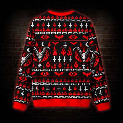 Unholy Night Ugly Sweatshirts