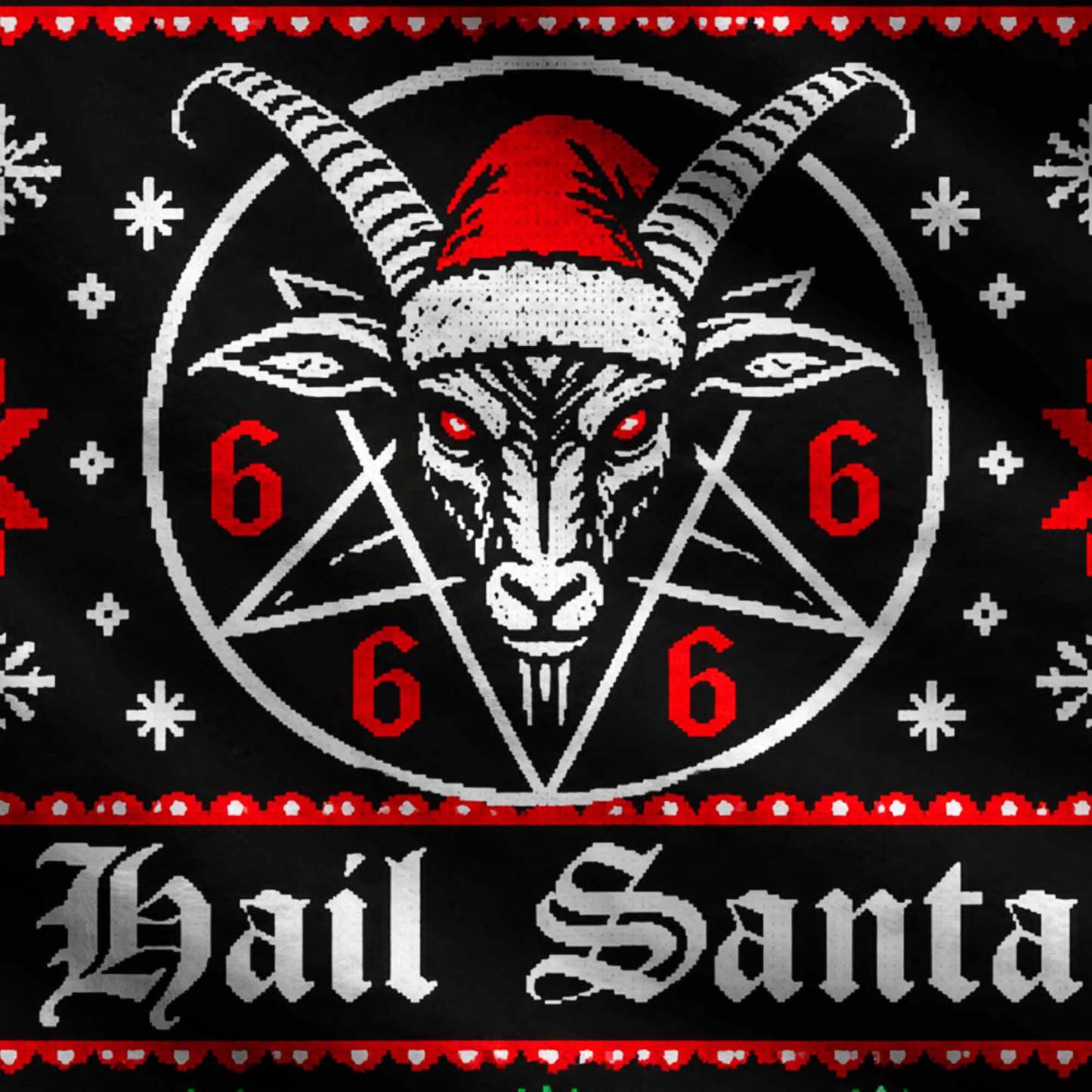 Hail Santa Ugly Sweatshirts