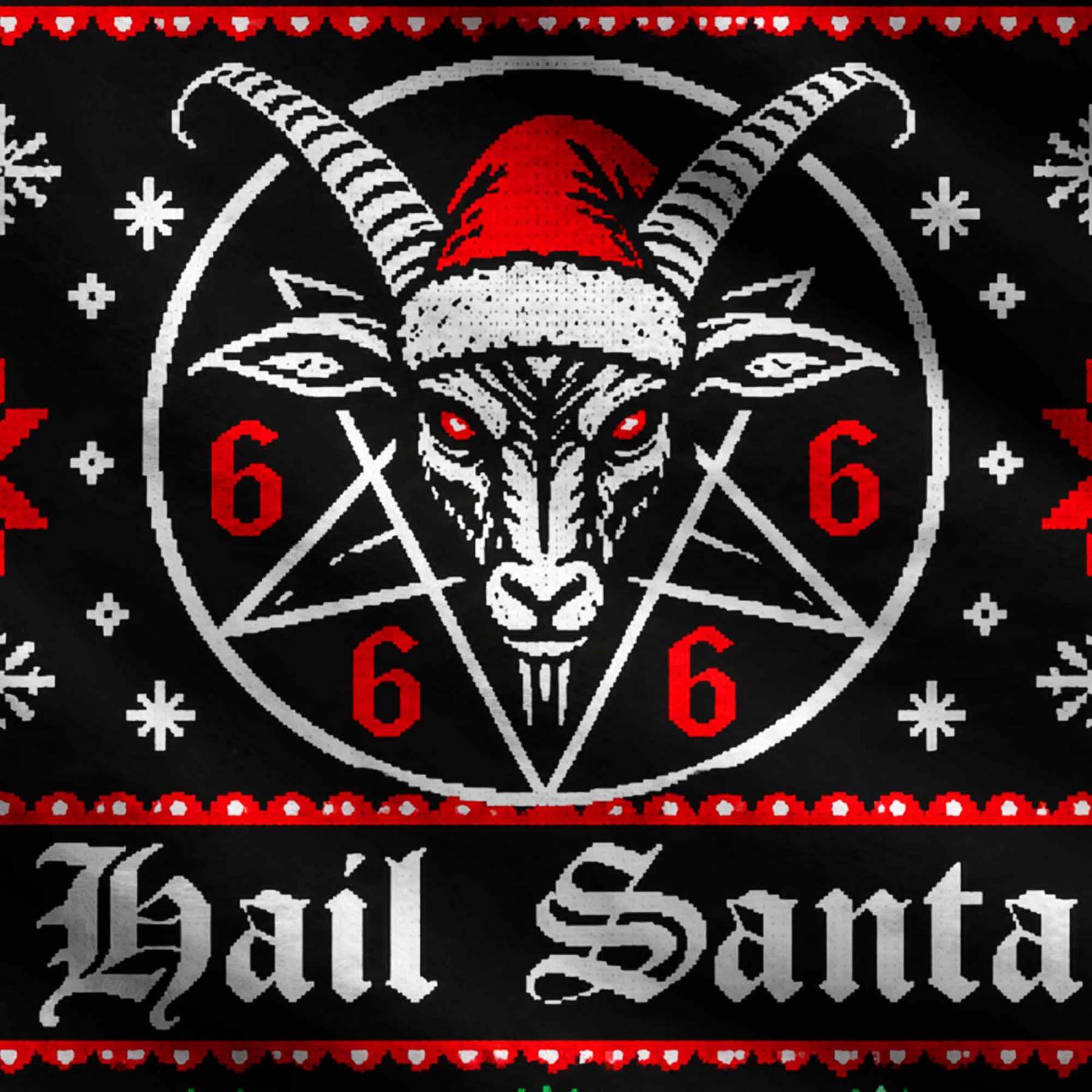 Hail Santa Ugly Sweatshirts