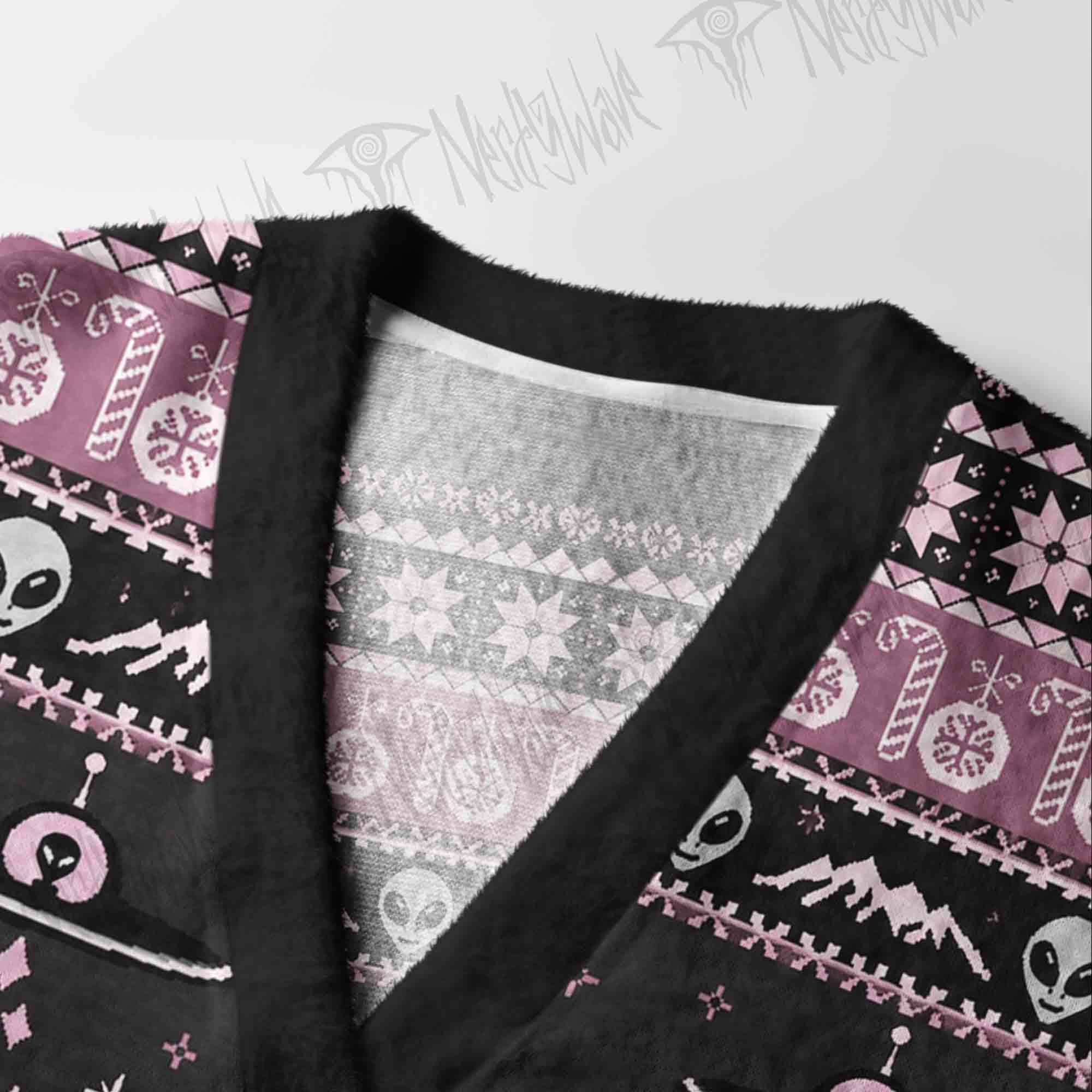 Alien Encounter Cardigan Sweater