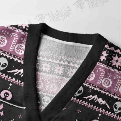 Alien Encounter Cardigan Sweater