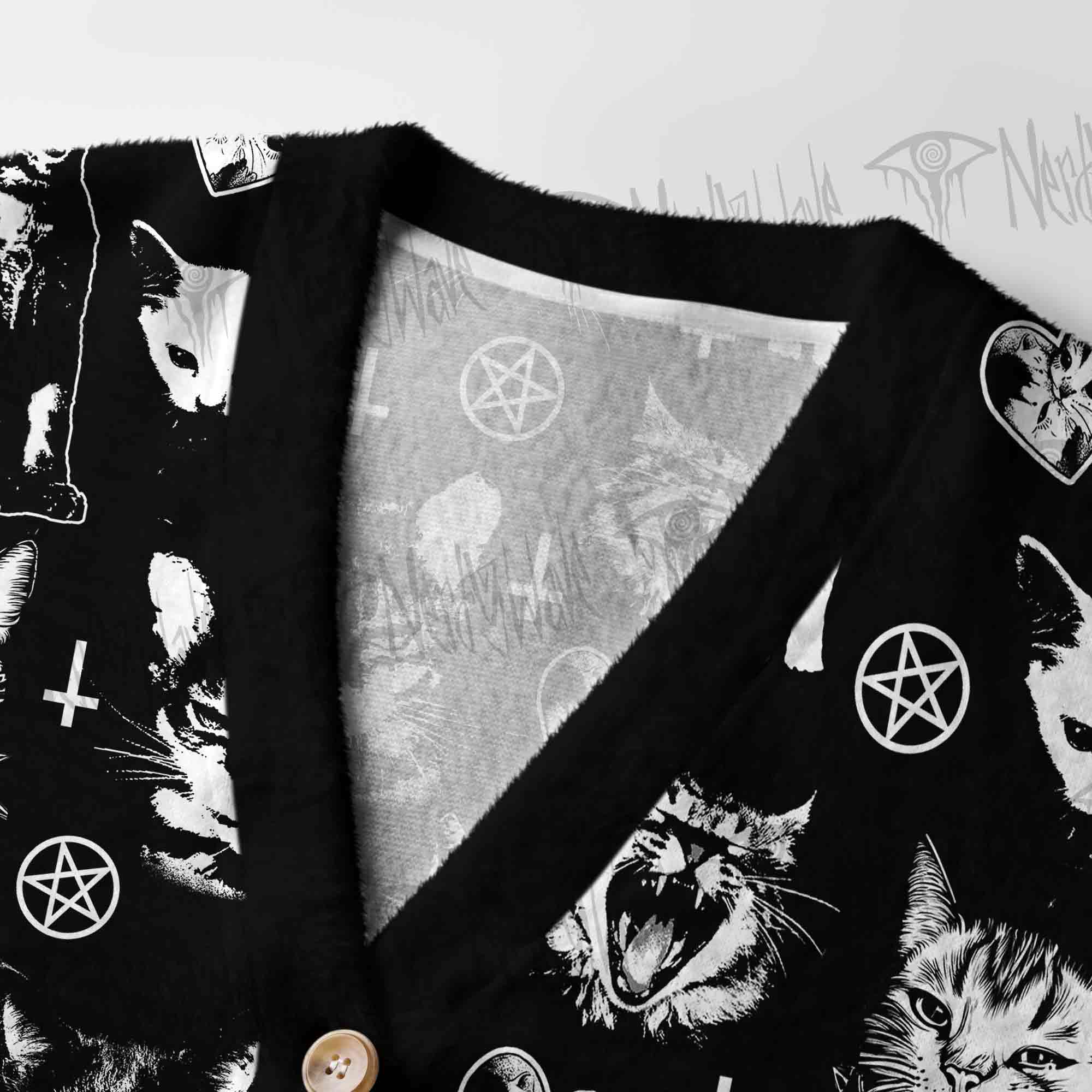 Cats Women's Cardigan Sweater