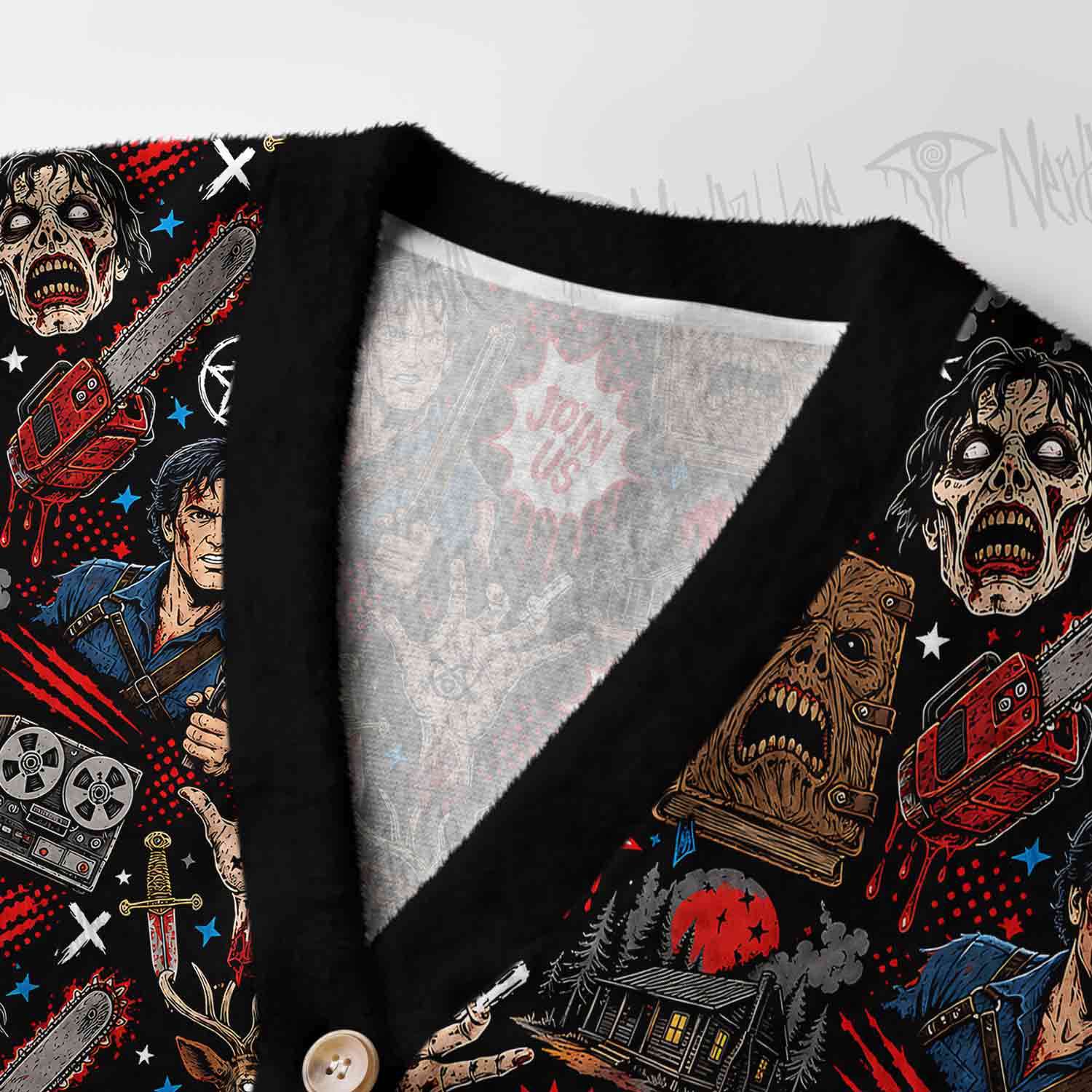Groovy Dead Women's Cardigan Sweater