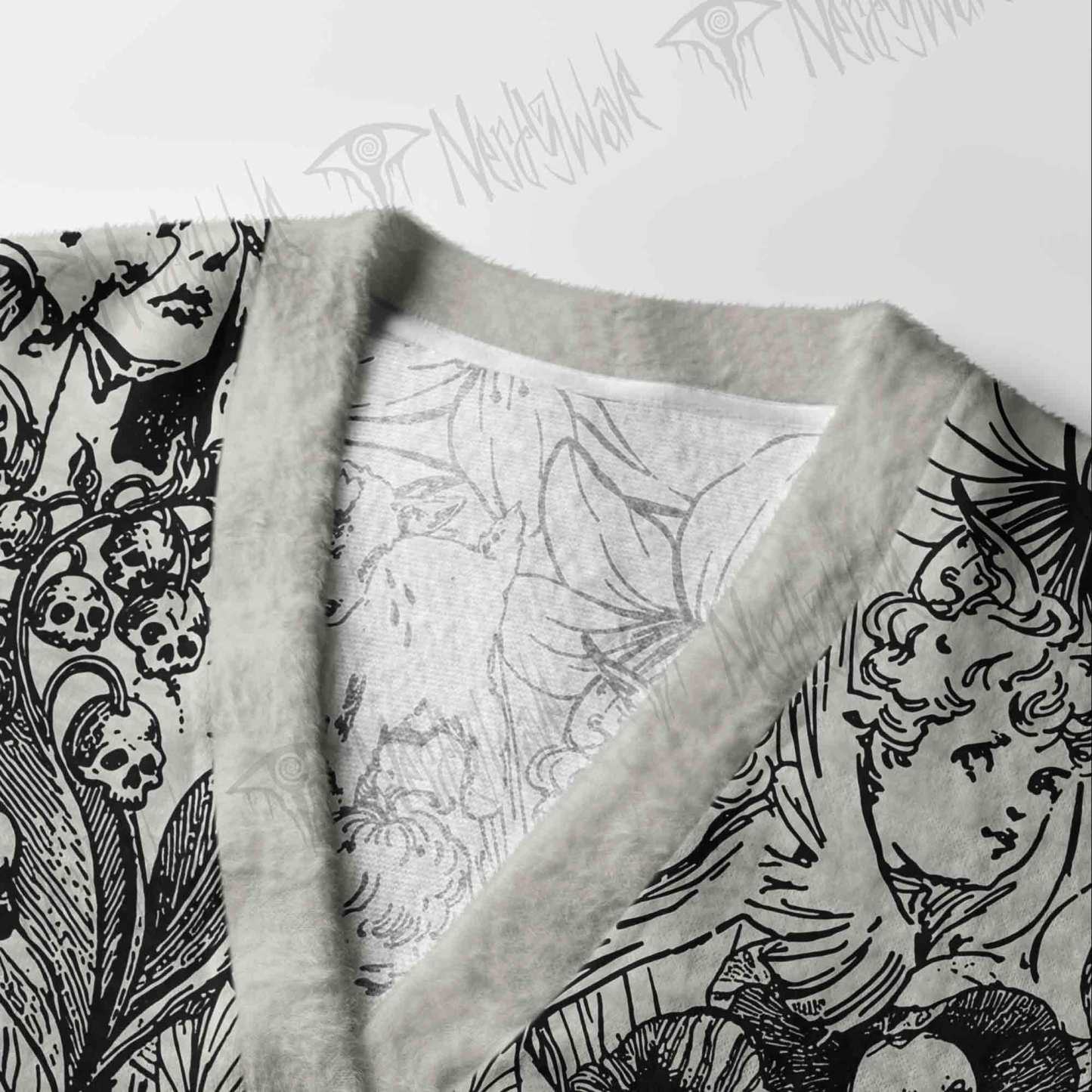 Memento Mori Cardigan Sweater