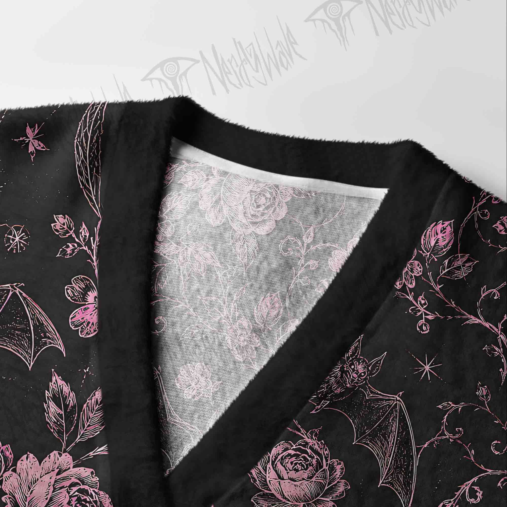 Bat Blossom Cardigan Sweater
