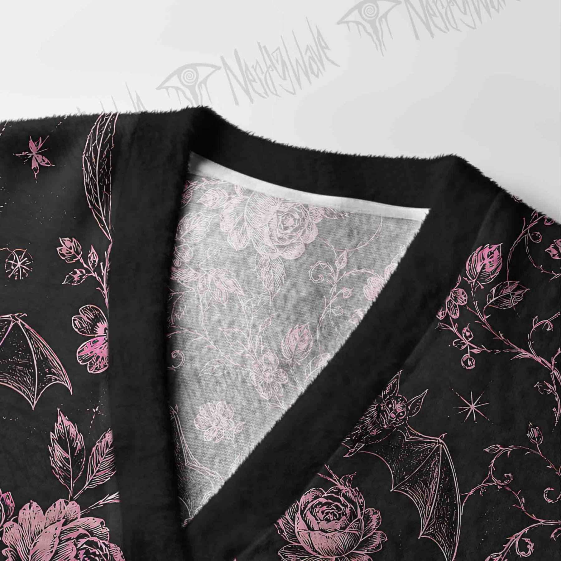 Bat Blossom Cardigan Sweater