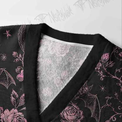 Bat Blossom Cardigan Sweater