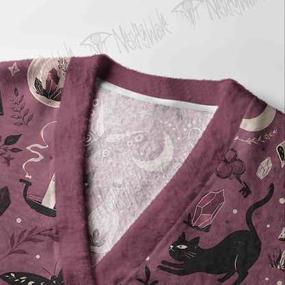 Rose Witch Cabinet Cardigan Sweater