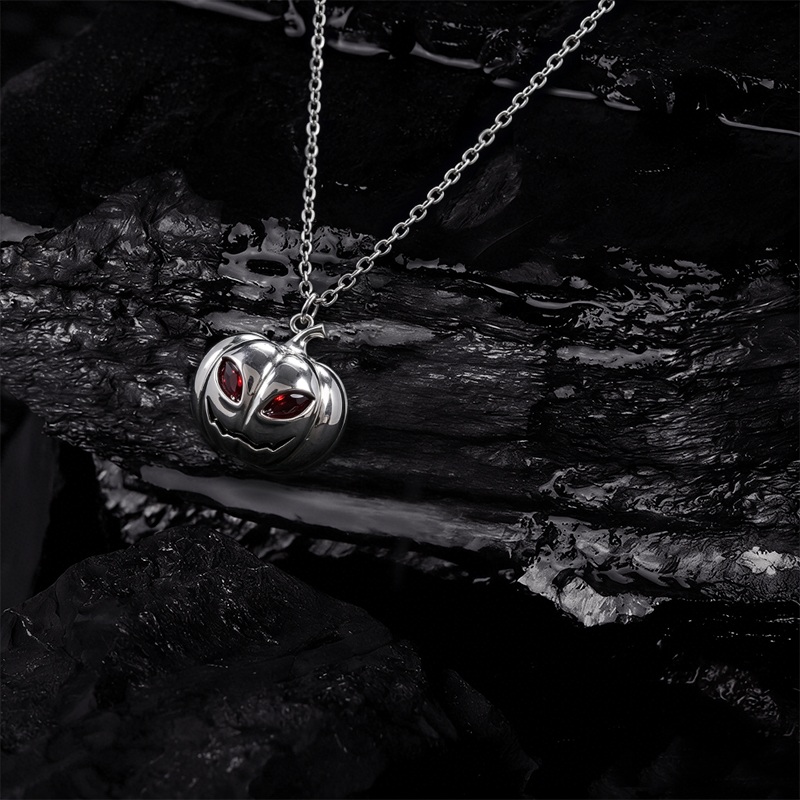 Evil Pumpkin Necklace